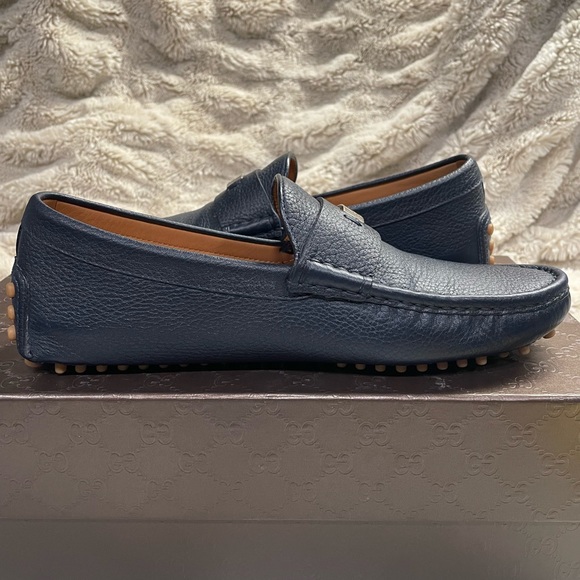 Men’s Gucci Classic Logo Driver - Picture 8 of 10